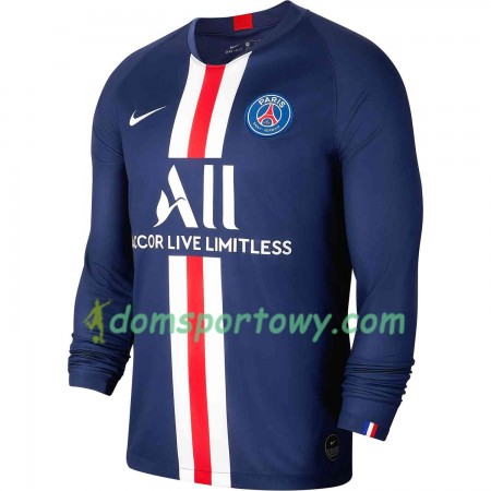 Koszulka Paris Saint-Germain Domowe Koszulki Piłkarskie 2019-2020 Długi Rękaw